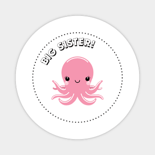 Big Sister Octopus Magnet